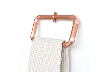 Toalettpappershållare Kiriakos 22 cm - Roséguld - Inredning - Badrumsinredning - Toalettpappershållare