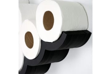 Toalettpappershållare Pendro 62x9 cm - Svart - Inredning - Badrumsinredning - Toalettpappershållare