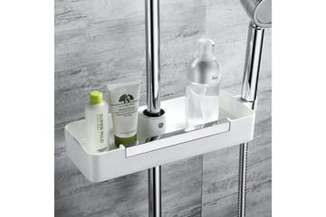 Tvålkorg Bathlife Belasta för Duschstång - Vit - Inredning - Badrumsinredning - Tvålpump & tvålkopp