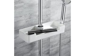 Tvålkorg Bathlife Belasta för Duschstång - Vit - Inredning - Badrumsinredning - Tvålpump & tvålkopp