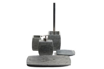 Tvålpump Skiffer Svart/Grå - Turiform - Inredning - Badrumsinredning - Tvålpump & tvålkopp