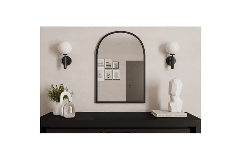 Ulren Badrumsspegel 60 cm - Svart - Inredning - Badrumsinredning - Badrumsspegel