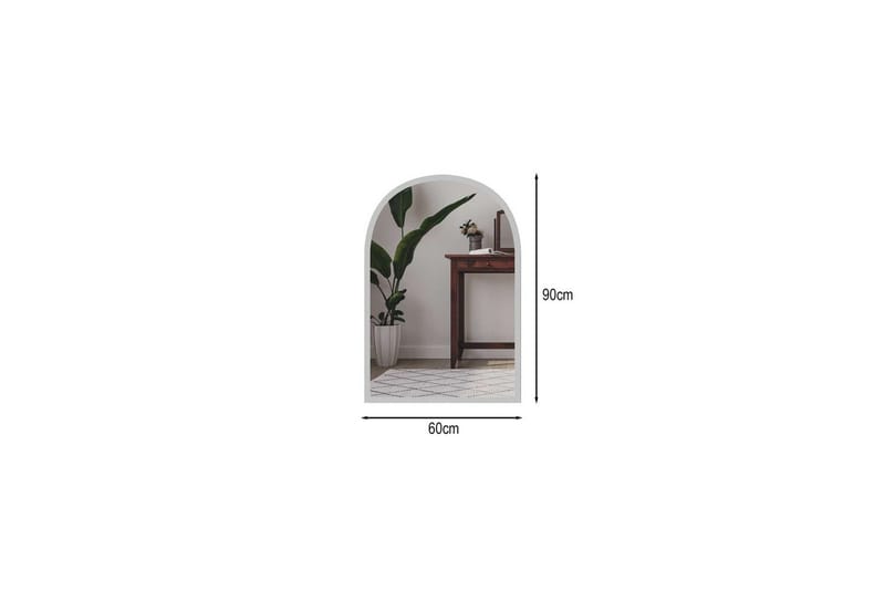 Ulren Badrumsspegel 60 cm - Vit - Inredning - Badrumsinredning - Badrumsspegel