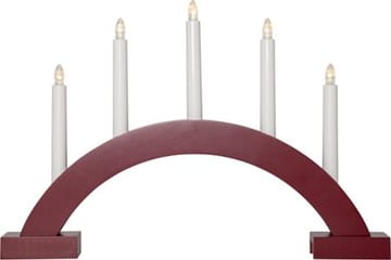 Abbe Ljusstake 46 cm - röd - Inredning - Dekoration & inredningsdetaljer - Julpynt & juldekoration