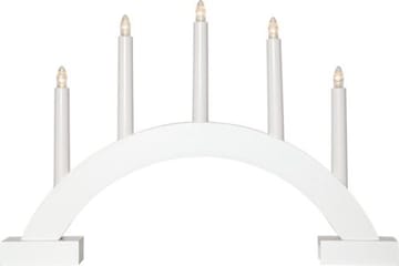 Abbe Ljusstake 46 cm - vit - Inredning - Dekoration & inredningsdetaljer - Julpynt & juldekoration