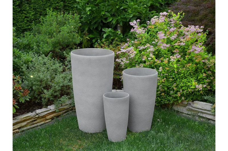 Abdera Kruka 31 cm, Grå