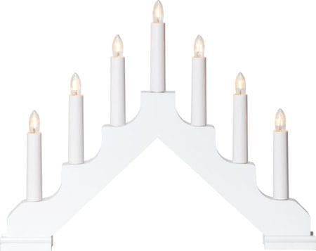 Ada Ljusstake 37.5 cm - vit - Inredning - Dekoration & inredningsdetaljer - Julpynt & juldekoration