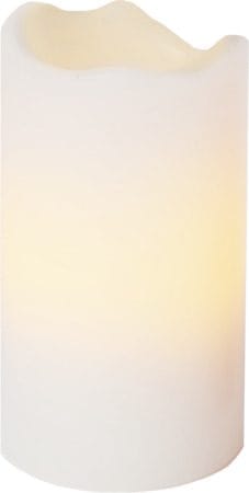 Advent LED Blockljus 4-pack 5 cm - vit - Inredning - Dekoration & inredningsdetaljer - Julpynt & juldekoration