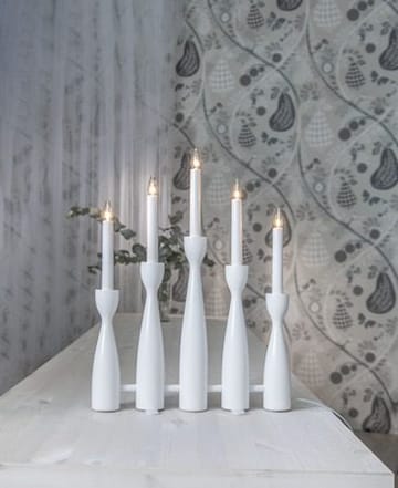 Adventsljusstake Midja 2 35x47 cm 5 ljus E10 - Vit - Inredning - Dekoration & inredningsdetaljer - Julpynt & juldekoration