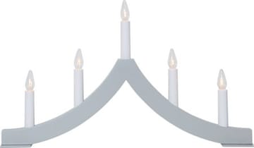 Adventsljusstake Pagod 45x27 cm Trä 5 ljus E10 - Grå - Inredning - Dekoration & inredningsdetaljer - Julpynt & juldekoration