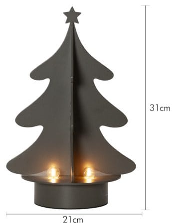 Afton Ljusstake 21 cm - grön - Inredning - Dekoration & inredningsdetaljer - Julpynt & juldekoration
