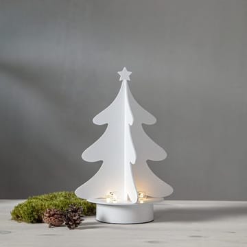 Afton Ljusstake 21 cm - vit - Inredning - Dekoration & inredningsdetaljer - Julpynt & juldekoration