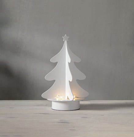 Afton Ljusstake 21 cm - vit - Inredning - Dekoration & inredningsdetaljer - Julpynt & juldekoration
