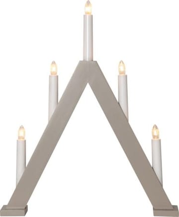 Albo Ljusstake 34 cm - beige - Inredning - Dekoration & inredningsdetaljer - Julpynt & juldekoration