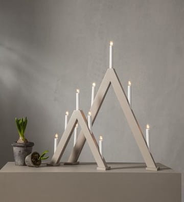 Albo Ljusstake 34 cm - beige - Inredning - Dekoration & inredningsdetaljer - Julpynt & juldekoration