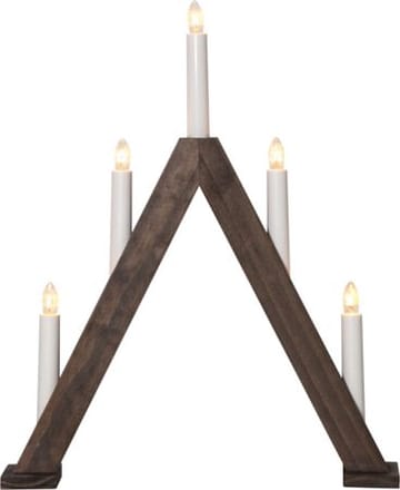 Albo Ljusstake 34 cm - valnötsbrun - Inredning - Dekoration & inredningsdetaljer - Julpynt & juldekoration