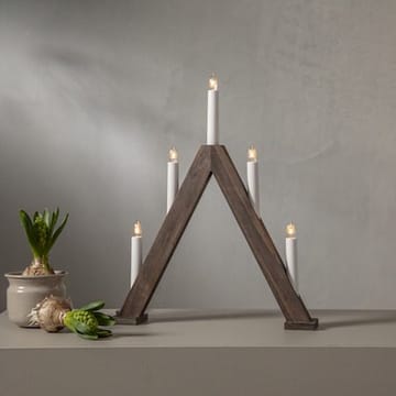 Albo Ljusstake 34 cm - valnötsbrun - Inredning - Dekoration & inredningsdetaljer - Julpynt & juldekoration