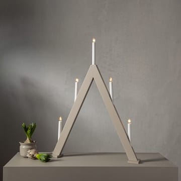 Albo Ljusstake 51 cm - beige - Inredning - Dekoration & inredningsdetaljer - Julpynt & juldekoration