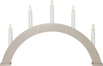 Albo Ljusstake 51 cm - beige - Inredning - Dekoration & inredningsdetaljer - Julpynt & juldekoration