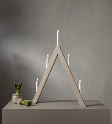 Albo Ljusstake 51 cm - beige - Inredning - Dekoration & inredningsdetaljer - Julpynt & juldekoration