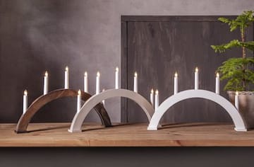 Albo Ljusstake 51 cm - vit - Inredning - Dekoration & inredningsdetaljer - Julpynt & juldekoration