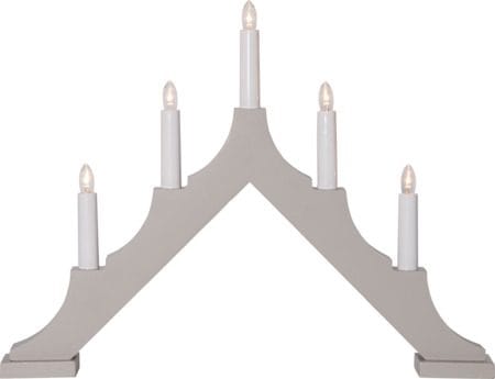 Alma Ljusstake 44 cm, beige