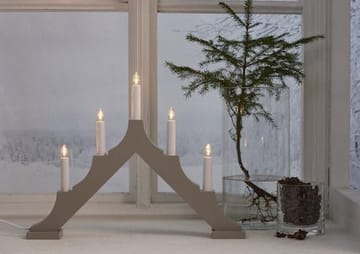 Alma Ljusstake 44 cm - beige - Inredning - Dekoration & inredningsdetaljer - Julpynt & juldekoration