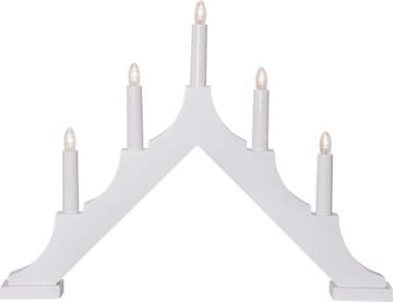 Alma Ljusstake 44 cm - vit - Inredning - Dekoration & inredningsdetaljer - Julpynt & juldekoration