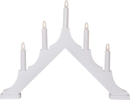 Alma Ljusstake 44 cm - vit - Inredning - Dekoration & inredningsdetaljer - Julpynt & juldekoration