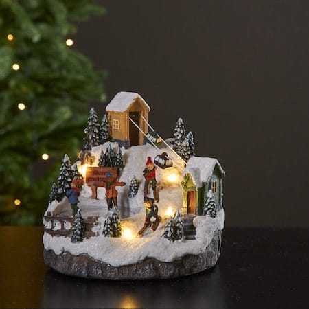 Alpville Juldekoration belysning 16 cm - Flerfärgad - Inredning - Dekoration & inredningsdetaljer - Julpynt & juldekoration