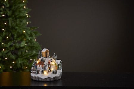 Alpville Juldekoration belysning 16 cm - Flerfärgad - Inredning - Dekoration & inredningsdetaljer - Julpynt & juldekoration