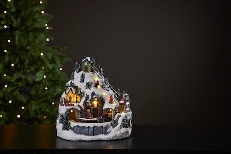 Alpville Juldekoration belysning 23.5 cm - flerfärgad - Inredning - Dekoration & inredningsdetaljer - Julpynt & juldekoration