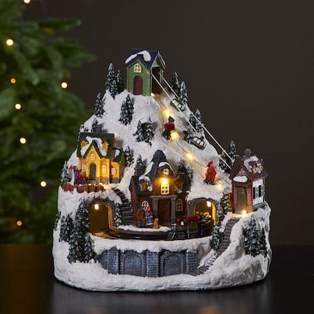 Alpville Juldekoration belysning 23.5 cm - flerfärgad - Inredning - Dekoration & inredningsdetaljer - Julpynt & juldekoration