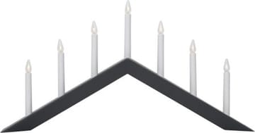 Arrow Ljusstake 69 cm - grafitgrå - Inredning - Dekoration & inredningsdetaljer - Julpynt & juldekoration