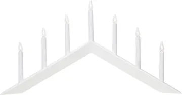 Arrow Ljusstake 69 cm - vit - Inredning - Dekoration & inredningsdetaljer - Julpynt & juldekoration