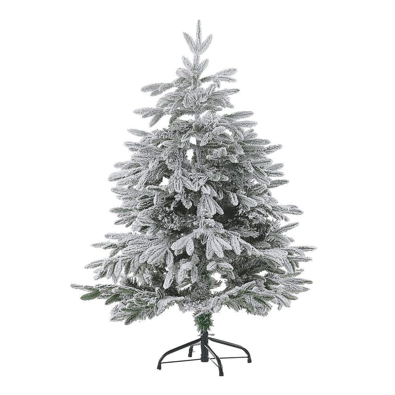 Bassie Liten Snöig Plastgran 120 cm - Vit/Grön - Inredning - Dekoration & inredningsdetaljer - Julpynt & juldekoration - Plastgran