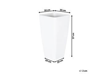 Blomkruka Modi 57 cm - Vit - Inredning - Dekoration & inredningsdetaljer