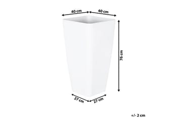 Blomkruka Modi 76 cm - Vit - Inredning - Dekoration & inredningsdetaljer