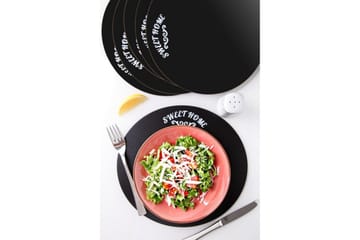 Bordstabletter 6-pack - Svart - Inredning - Dekoration & inredningsdetaljer - Bordsdekoration - Bordstablett