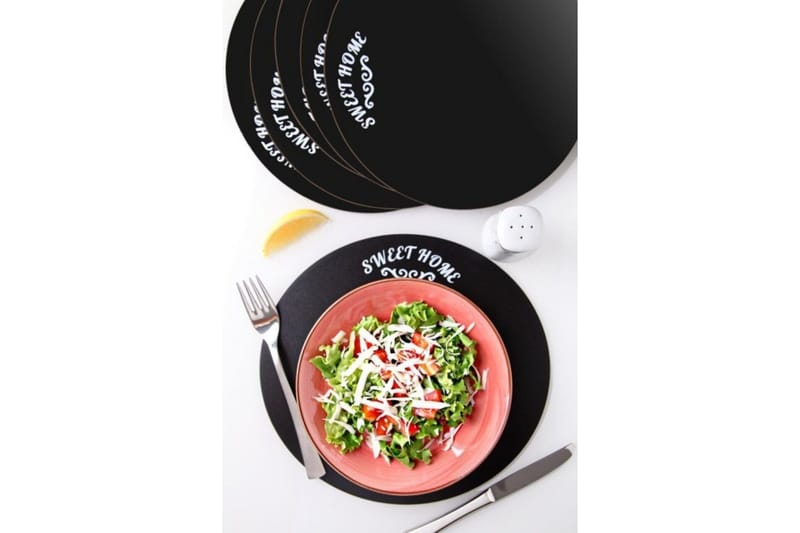 Bordstabletter 6-pack - Svart - Inredning - Dekoration & inredningsdetaljer - Bordsdekoration - Bordstablett