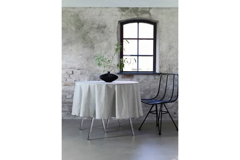 Eden Bordsduk Ø180 cm - Offwhite - Inredning - Dekoration & inredningsdetaljer - Bordsdekoration - Duk & löpare - Bordsduk