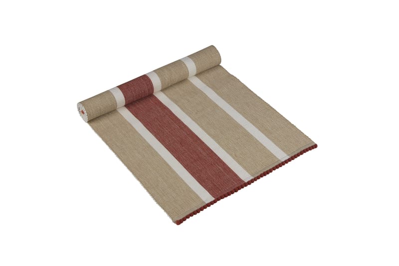 Bordslöpare Luhar 35x120 - Tegelröd - Inredning - Dekoration & inredningsdetaljer - Bordsdekoration - Duk & löpare - Bordslöpare