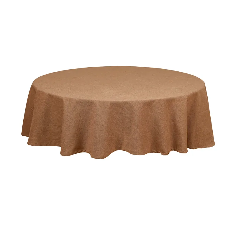 Vide Bordsduk Ø160 cm - Cognac - Inredning - Dekoration & inredningsdetaljer - Bordsdekoration - Duk & löpare - Bordsduk