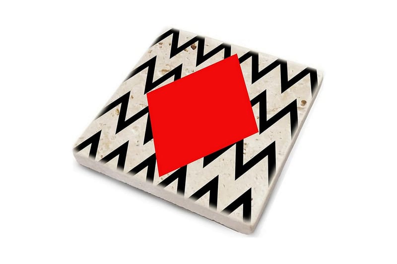 Glasunderlägg 4-pack - Flerfärgad - Inredning - Dekoration & inredningsdetaljer - Bordsdekoration - Glasunderlägg