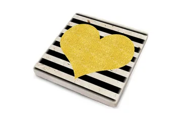 Glasunderlägg 4-pack - Flerfärgad - Inredning - Dekoration & inredningsdetaljer - Bordsdekoration - Glasunderlägg