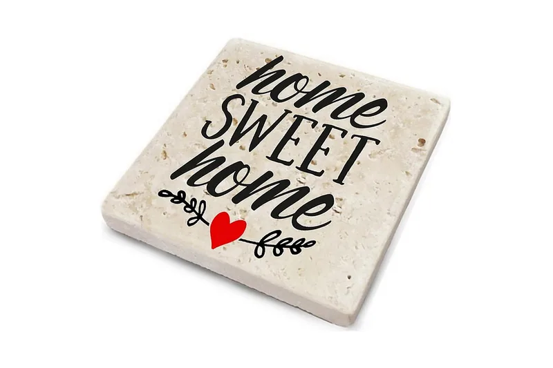 Glasunderlägg 4-pack - Flerfärgad - Inredning - Dekoration & inredningsdetaljer - Bordsdekoration - Glasunderlägg