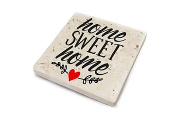 Glasunderlägg 4-pack - Flerfärgad - Inredning - Dekoration & inredningsdetaljer - Bordsdekoration - Glasunderlägg