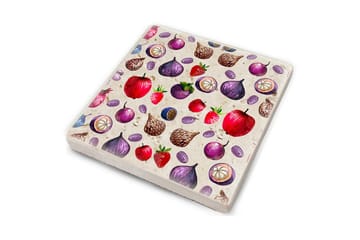 Glasunderlägg 4-pack - Flerfärgad - Inredning - Dekoration & inredningsdetaljer - Bordsdekoration - Glasunderlägg