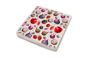 Glasunderlägg 4-pack - Flerfärgad - Inredning - Dekoration & inredningsdetaljer - Bordsdekoration - Glasunderlägg