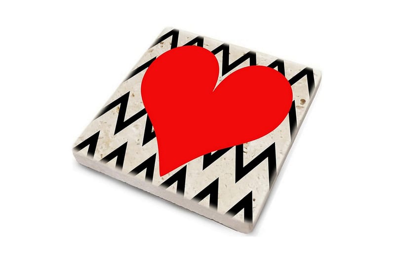 Glasunderlägg 4-pack - Flerfärgad - Inredning - Dekoration & inredningsdetaljer - Bordsdekoration - Glasunderlägg